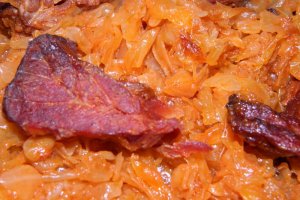 Varza calita cu afumatura la Multicooker-ul Crock-Pot Express