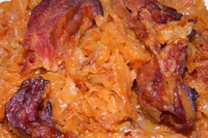 Varza calita cu afumatura la Multicooker-ul Crock-Pot Express