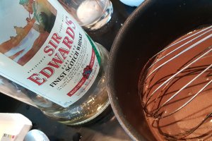 Ciocolata calda cu whisky / Irish chocolate