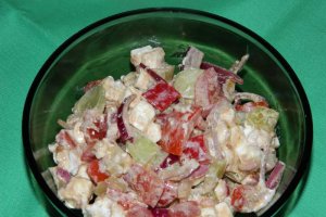 Salata cu branza feta