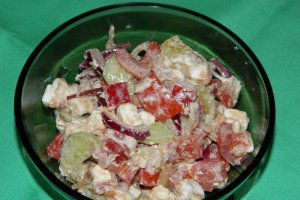 Salata cu branza feta
