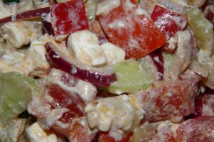 Salata cu branza feta