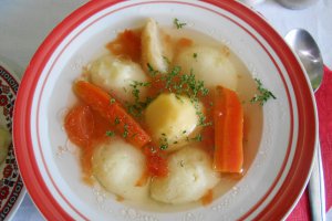 Supa dietetica de legume, cu galuste de gris, fara oua