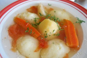 Supa dietetica de legume, cu galuste de gris, fara oua