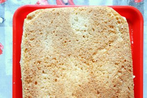 Desert prajitura cu nuca de cocos si crema cu ciocolata alba si lapte condensat (Raffaello)