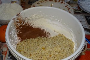 Desert prajitura cu nuca si gem (prajitura autoexil)