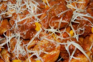 Penne Rigate cu chiftelute