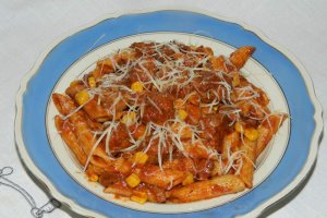 Penne Rigate cu chiftelute