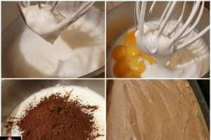 Desert prajitura cu crema de castane