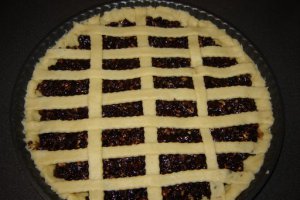 Tarta cu nuca si ciocolata