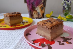 Desert prajitura inteligenta cu ciocolata