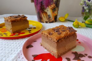 Desert prajitura inteligenta cu ciocolata