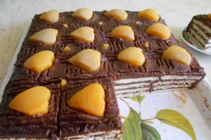 Desert tort din biscuiti, de post