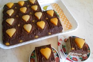Desert tort din biscuiti, de post