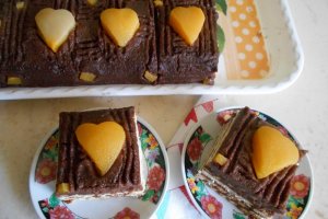 Desert tort din biscuiti, de post