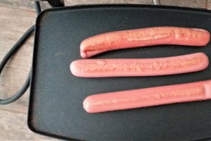Hot dog de casa