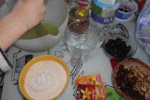 Desert prajitura cu gris, de post