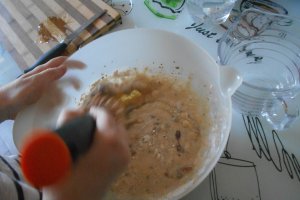 Desert prajitura cu gris, de post