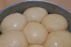 Paine floare cu lapte