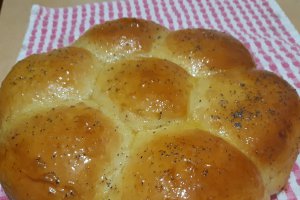 Paine floare cu lapte