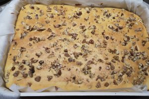Desert prajitura cu mere si nuci