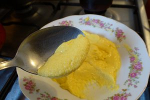 Supa de gascan cu galusti de gris