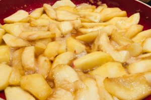 Desert tarta Tatin cu mere