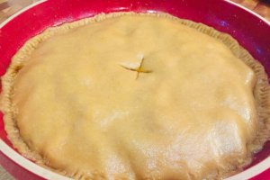 Desert tarta Tatin cu mere
