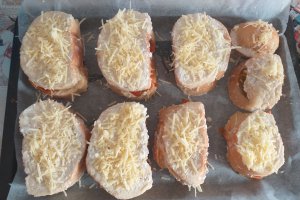 Sandwich la cuptor