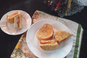 Sandwich la cuptor