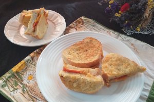 Sandwich la cuptor