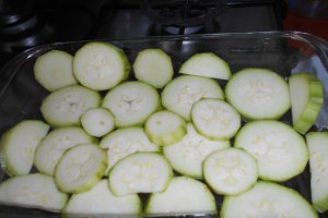 Musaca cu vinete si dovlecei