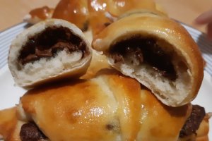 Desert cornuri cu Nutella