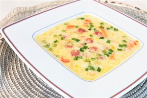Ciorba cu varza acra si cu virsli, la Multicooker