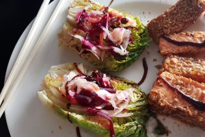 Tataki de pastrav somonat