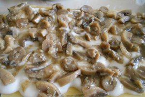 Lasagna cu ciuperci si sos bechamel