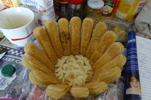 Desert mini tortulet cu ciocolata si banane