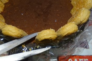 Desert mini tortulet cu ciocolata si banane