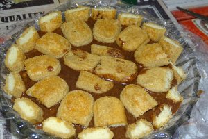 Desert mini tortulet cu ciocolata si banane