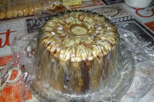 Desert mini tortulet cu ciocolata si banane