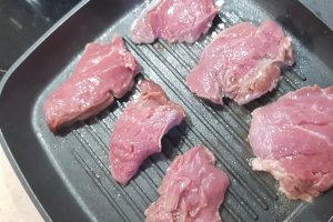Friptura de vacuta la grill