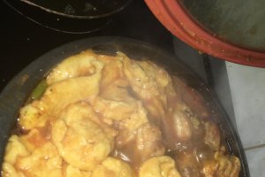 Papricas cu ardei copti si galuste