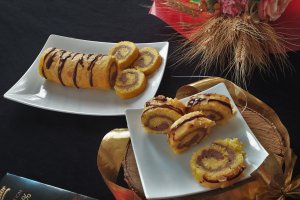 Desert rulada cu ciocolata