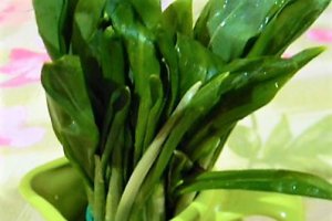 Costite de miel cu leurda si ceapa verde