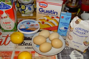 Desert tort cu crema lamaie -Paste 2020
