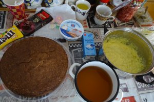 Desert tort cu crema lamaie -Paste 2020