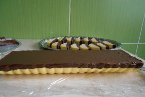 Desert ciocolata in trei culori