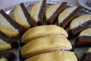 Desert ciocolata in trei culori