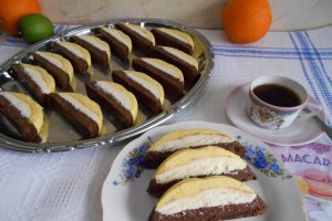 Desert ciocolata in trei culori
