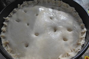 Placinta de Paste cu spanac, branza si oua